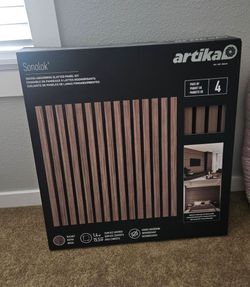 Artika Sonolok Sound-Absorbing Slatted Panel Kit