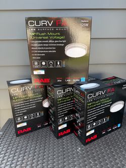 Brand new ceiling lights all four