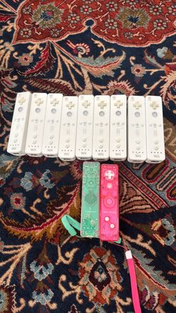 Wii controllers