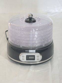 VIVOHOME Electric 400W 5/6 Trays Round Food Dehydrator Machine BPA Free
