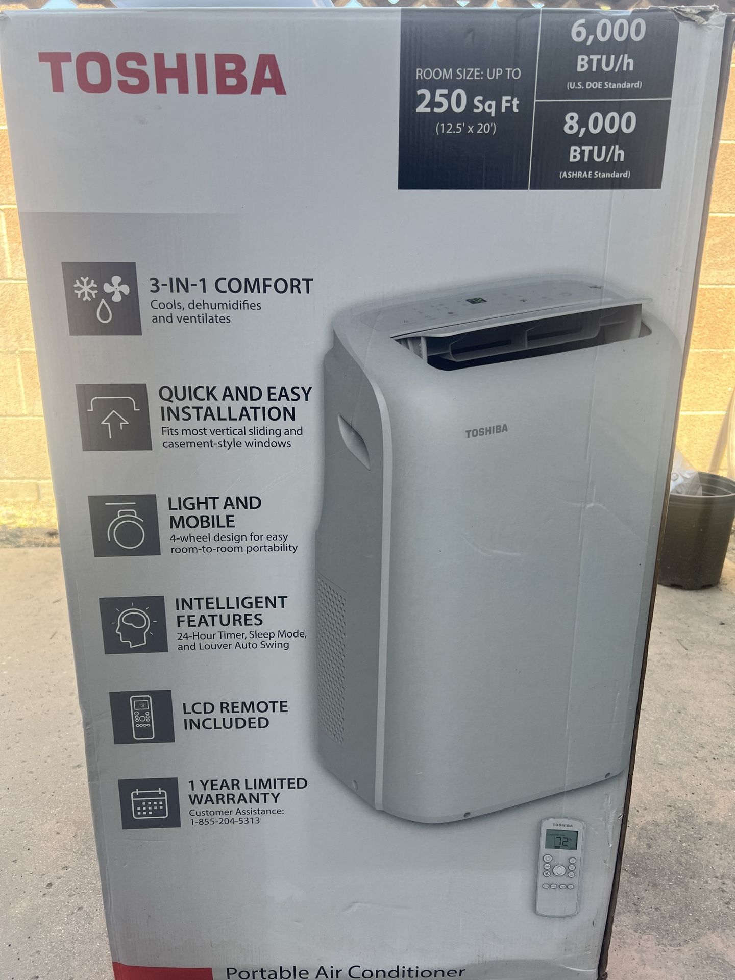 Toshiba Portable Air Conditioner