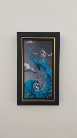 Hand Signed and numbered Kre8, Guided by Ambition