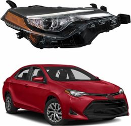 GXYWADY Headlight Passenger Right Side Fits 2017-2019 Toyota Corolla L LE