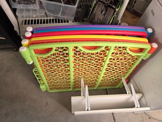 Colorful Plastic Baby Play Yard Panels