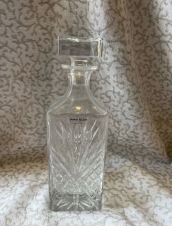 Crystal Whiskey Decanter