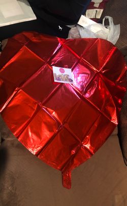 Heart love balloons set
