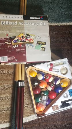 Billiard Accessory +Kit