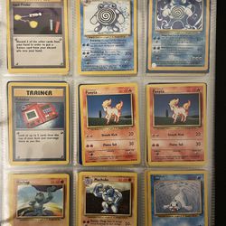 Vintage Pokémon Binder(200+ Cards & 12 Holos)