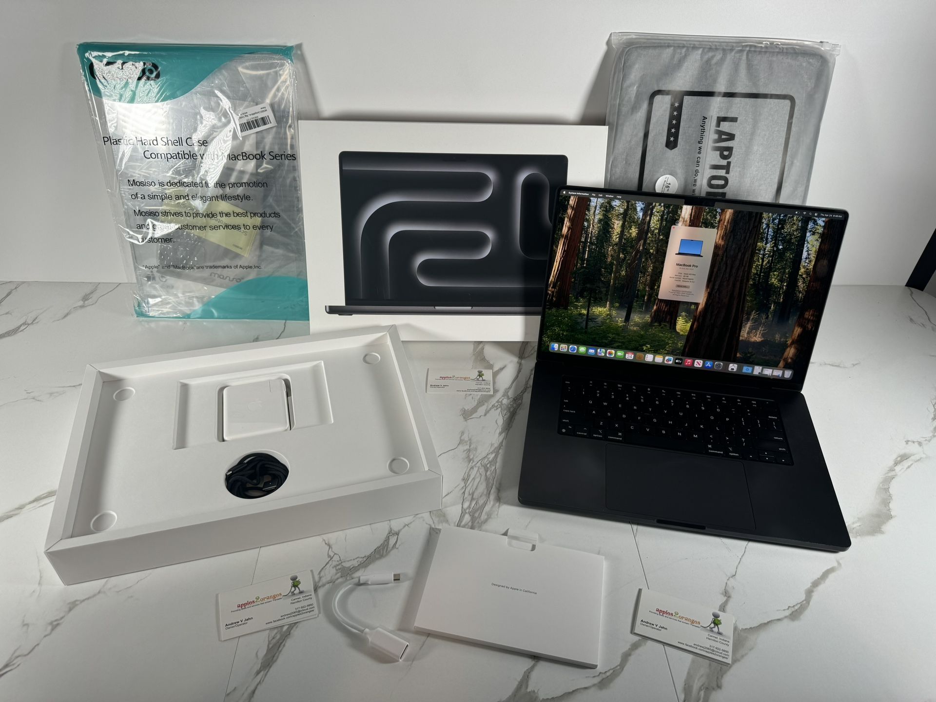 16” MacBook Pro 2023 M3 Max Major Upgrades With Software And Accessories!