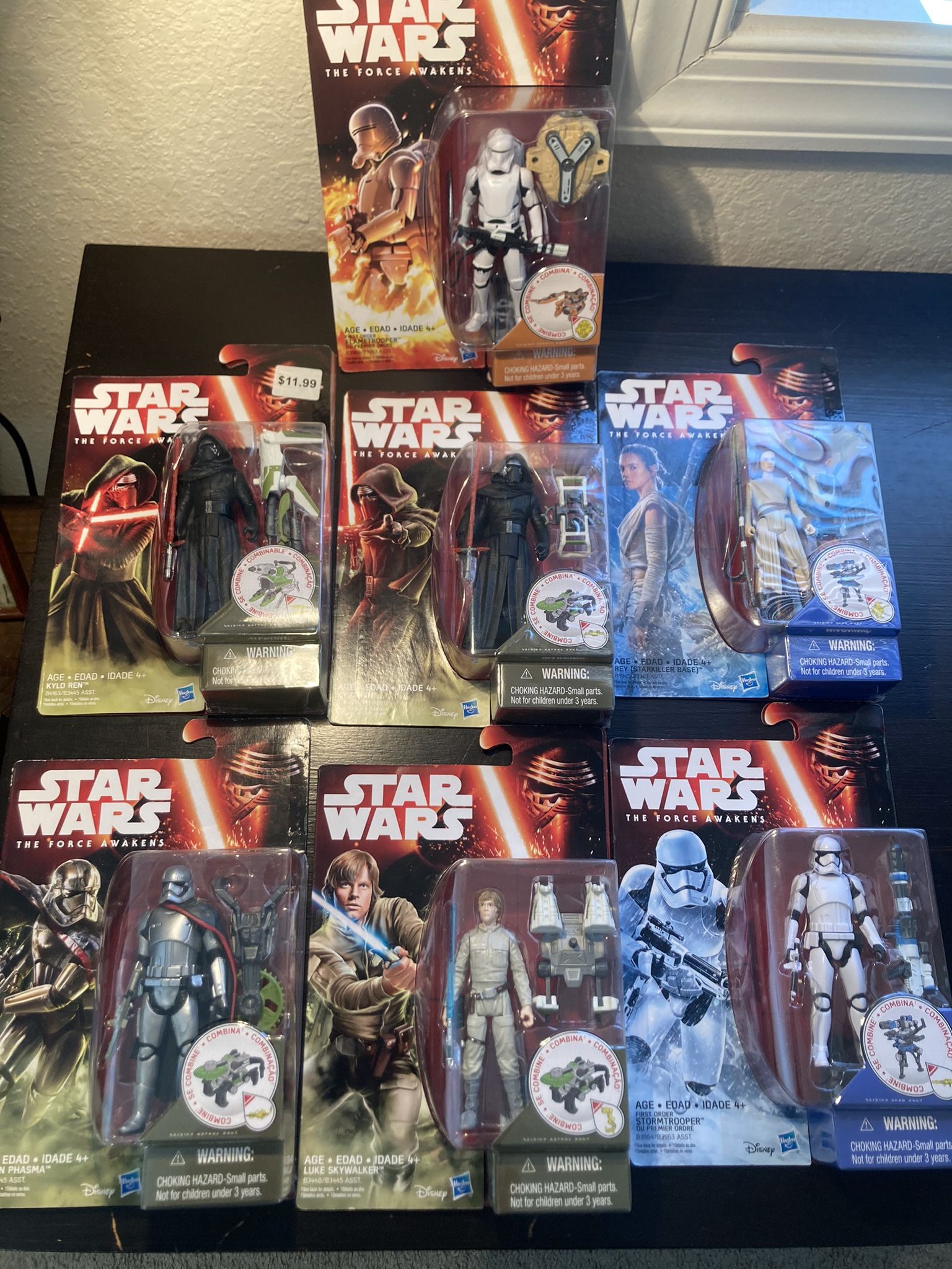 7 Star Wars Action Figure Toys