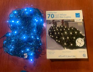 Holiday Time 70ct Cool White LED Net Lights