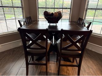 Table and Four chairs