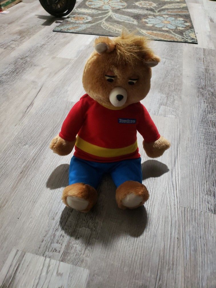 Teddy Ruxpin 1998 Animatronic- Talking Bear