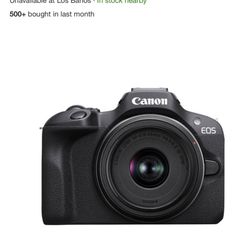 Canon EOS R100 RF-S18-45mm F4.5-6.3 IS STM Lens Kit: 24.1MP Mirrorless, Wi-Fi