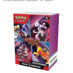 Pokemon TCG: Scarlet & Violet - Destined Rivals Booster Bundle - 6 Packs