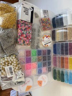 Large Jewelry Making Bead Supply Lot