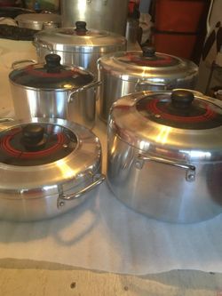 Vintage 90's RD Glass Top Pots