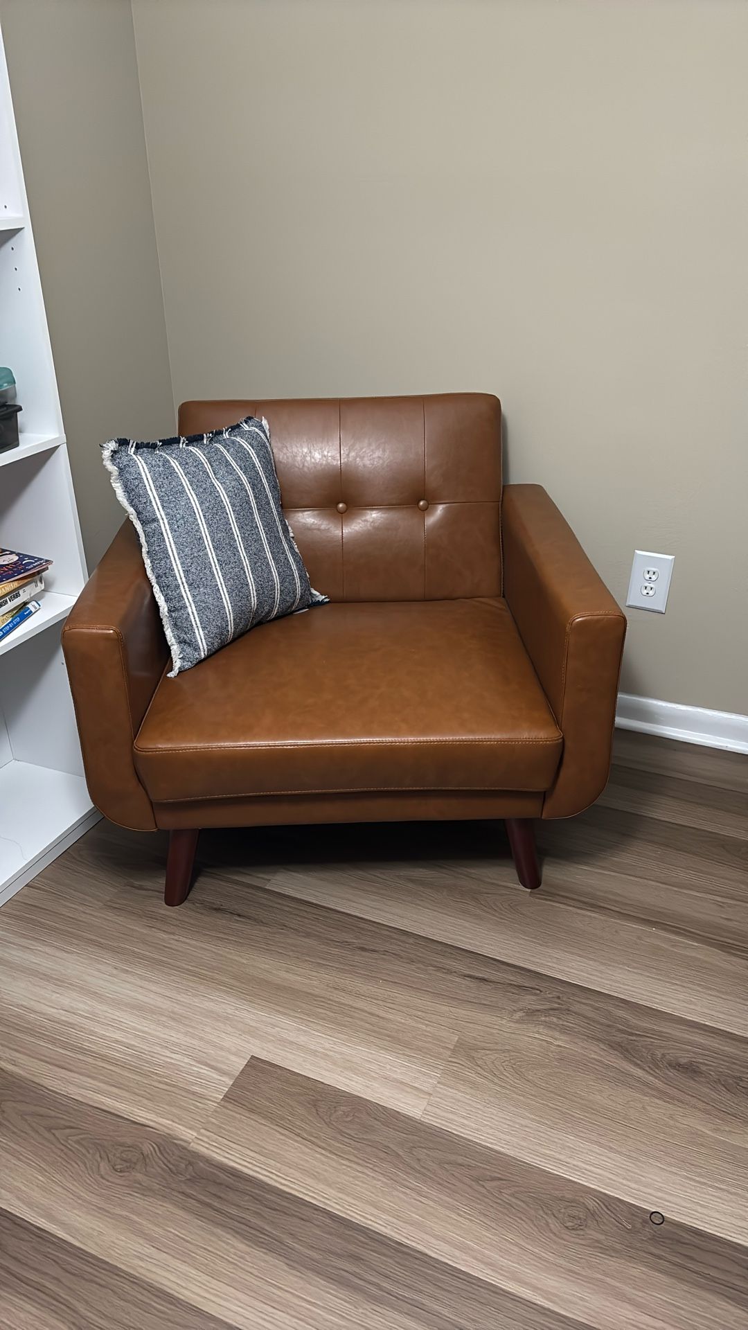 Leather Accent Seat