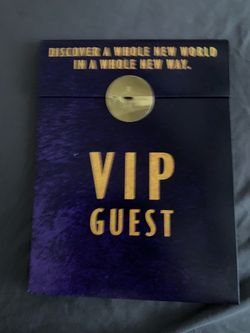 VIP Guest Promotional Folder with CD