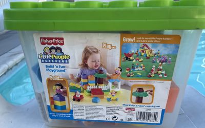 Large Little People Builder Lego Blocks