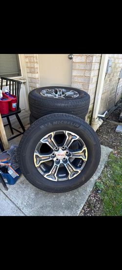 GMC TIRE AND RIMS