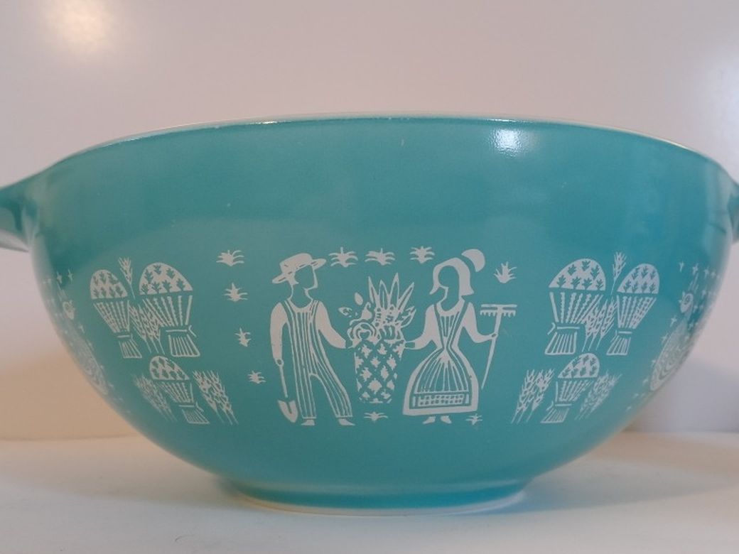 Vintage Turquoise Pyrex