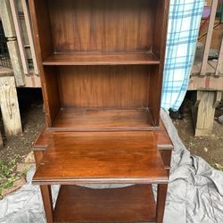 Vintage Adler Royal Desk with Bookcase