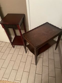 2 end tables