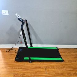 superun treadmill walking pad underdesk smart app control green 3in1