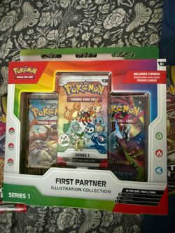 First Partner Illustration Collection Pokemon