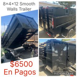 New 8x4x12 Hydraulic Dump Trailer 2026
