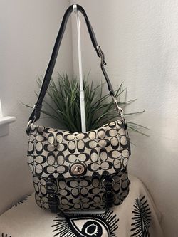  COACH Chelsea Signature Flap Shoulder Bag