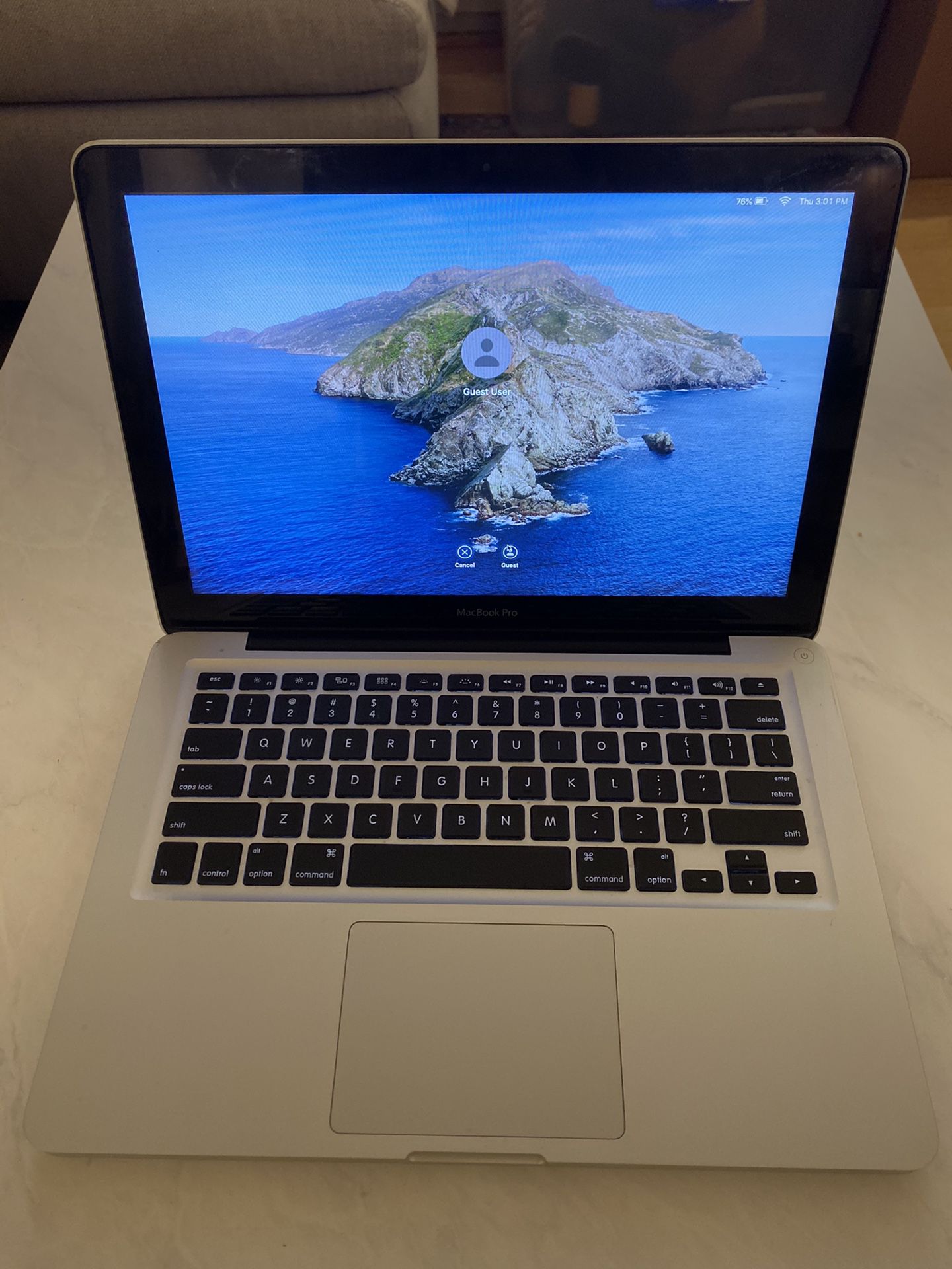 13.3”in MacBook Pro