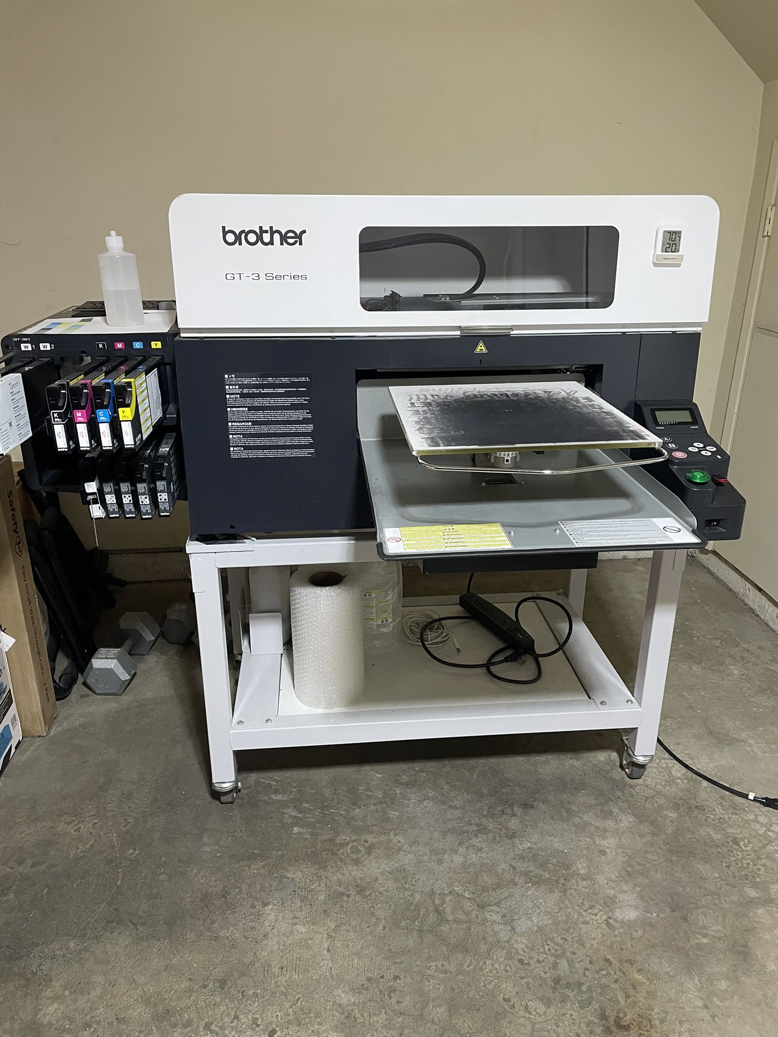 Brother GT-361 Direct to Garment Printer - Used
