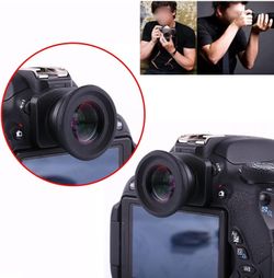 1.5X Camera Viewfinder, DSLR Fixed Focus Eyepiece Magnifier Viewfinder Eyecup Magnifying for Nikon, for Canon APS-C, for Fujifilm, for Kodak, for Sigm