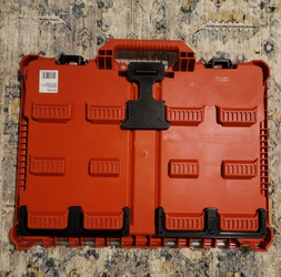 Wall mount designed for the Milwaukee PACKOUT Organizer 48-22-8435 PACKOUT Organizer 48-22-8430