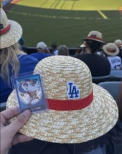 Luffy Don Dodger card and hat