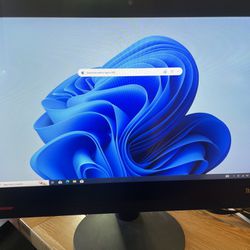 21" Lenovo All In One PC/monitor