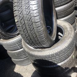 Set Of Bridgestone P275/60/20 Used