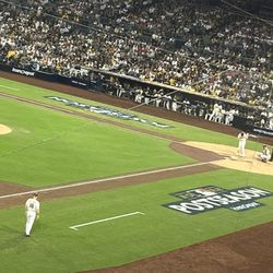 Padres Tickets Friday Night Front Row Aisle Toyo Terrace 