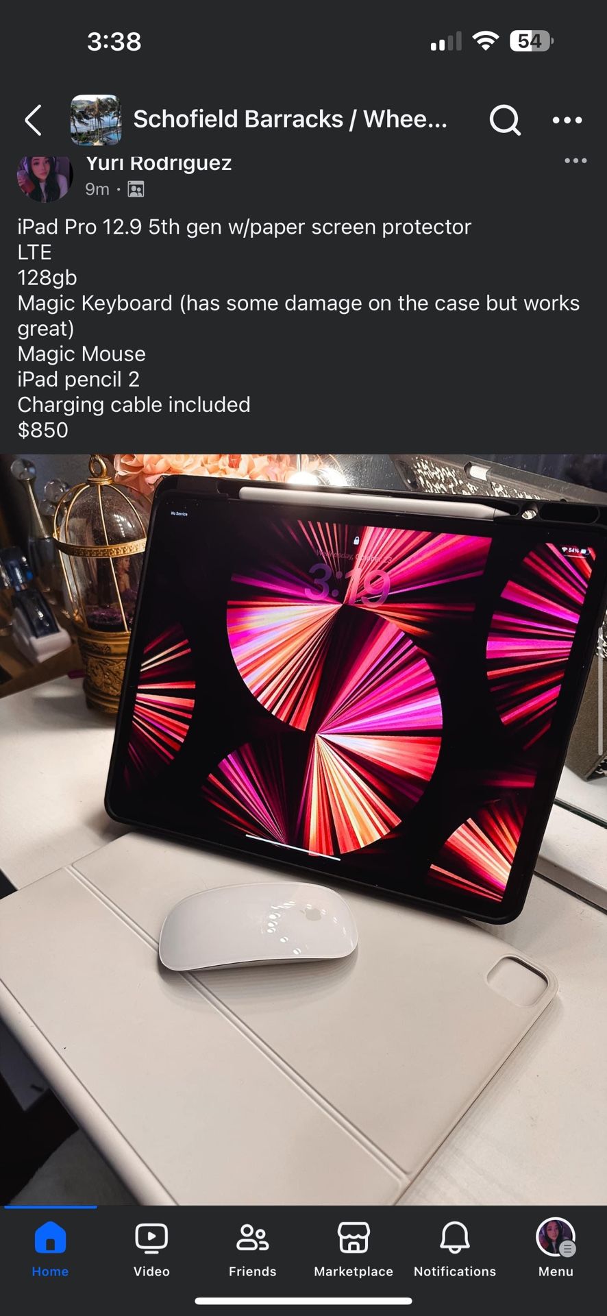 iPad Pro 12.9 5th Gen