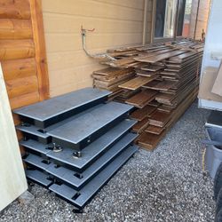 Vintage 1970’s Bleacher Wood Planks