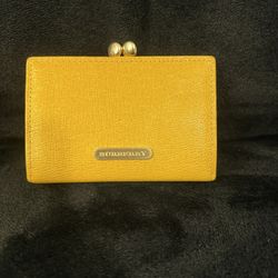 Vintage Burberry Coin Purse