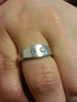 Pure silver ring 925