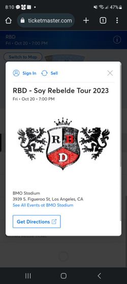 Rbd Soy Rebelde Tour Oct 20