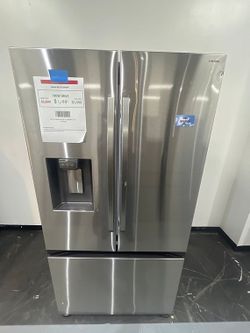 Samsung 31cu ft Mega Capacity Standard Depth 3-door French Door Refrigerator