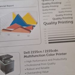 Dell 2155cn Multifunction Color Printer/scanner/copier