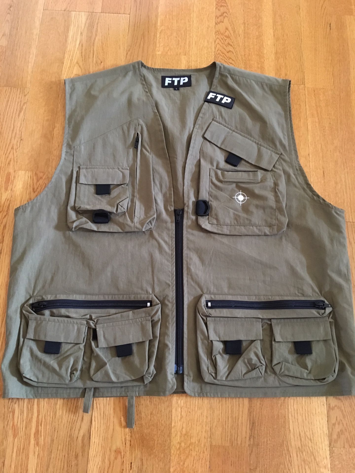 FTP Tactical Vest Brand New Size L Palace Supreme Bape