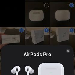Apple AirPods Pro 2, Wireless Earbuds, Active Noise Cancellation, Hearing Aid Feature