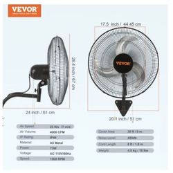  Vever Wall Fan (new)